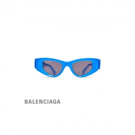 réplica feminino Balenciaga Óculos de sol feminino Odeon Cat em turquesa